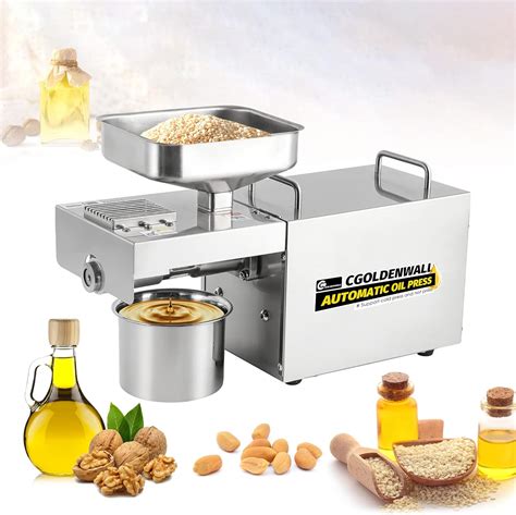 Amazon Cgoldenwall W Industrial Heavy Automatic Oil Press