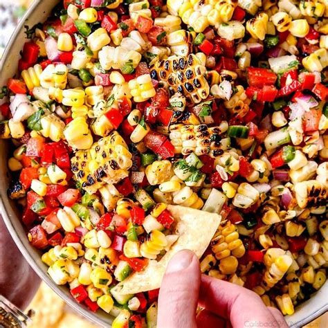 Spicy Charred Corn Salsa Recipe The Feedfeed