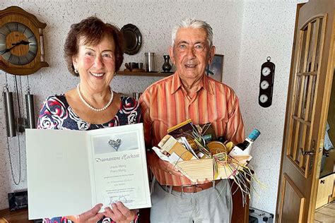 Ursula Und Franz Menig Feierten Diamantene Hochzeit Wochenblatt Online