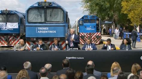 Alberto Fern Ndez Encabez Un Acto Con Sergio Massa En Medio De Las