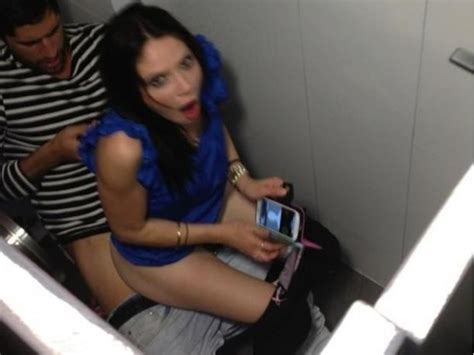 Caught In The Bathroom Porn Pic