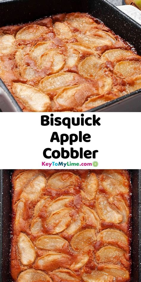 Quick And Irresistible Bisquick Apple Cobbler Recipe