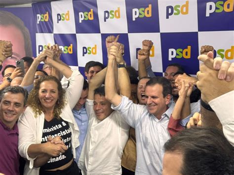 Sem Vice Eduardo Paes Oficializa Candidatura à Prefeitura Do Rio De