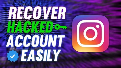 How To Recover Hacked Instagram Account Without Email And Phone Number