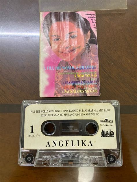 Angelika Dela Cruz Debut Album Opm Original Music Cassette Tape