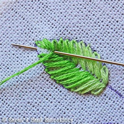 Stitch Leaf Lazy Daisy Sarah S Hand Embroidery Tutorials Artofit