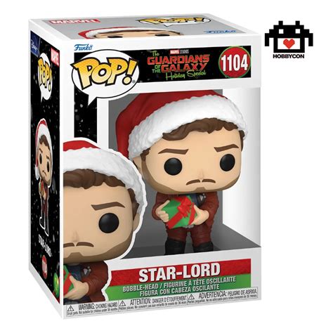 Star Lord Guardianes De La Galaxia Holiday Funko Pop