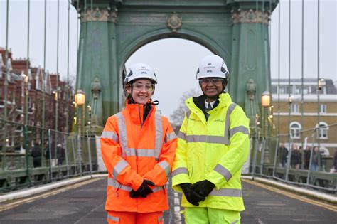 International Womens Day How The Women Working On Hammersmith Bridge