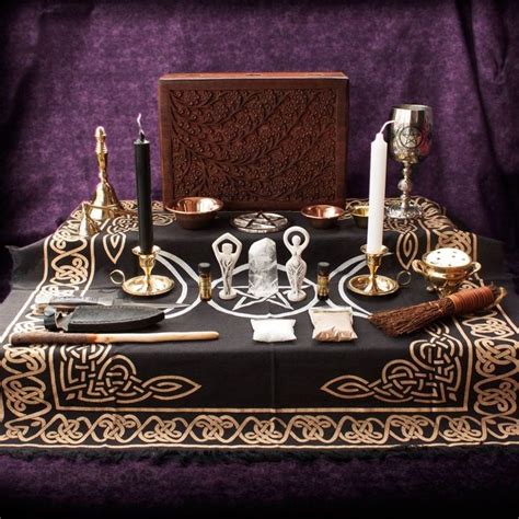 Divine Wiccan Altar Set Wiccan Altar Witches Altar Wiccan Alter