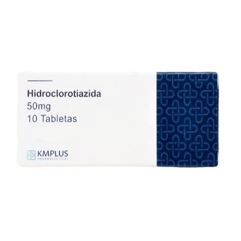 Hidroclorotiazida Mg X Tabletas Kmplus Farmatina La Farmacia