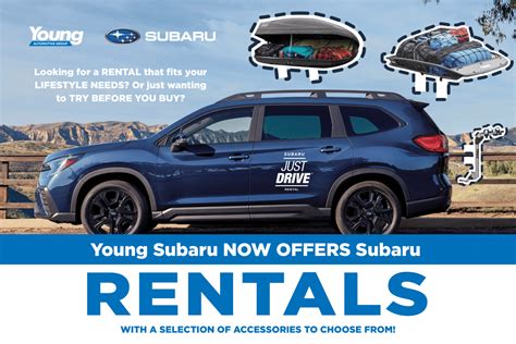 Young Subaru now offering rentals