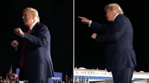 Trump Dances To Ymca Delivers Powerful Speech Hours After Media