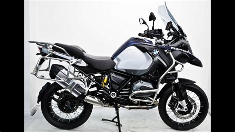 Bmw R1200gsa Te Adventure 2016 Ocean Blue Youtube