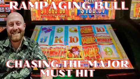 Chasing The Major Must Hit With Rampaging Bull Americanplace Slots