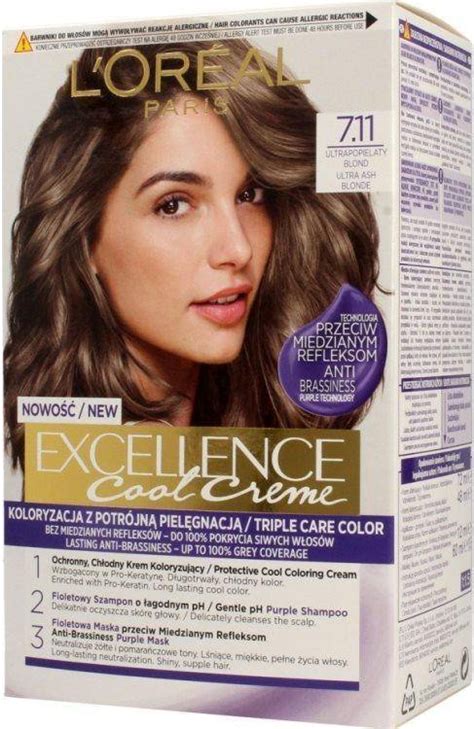 L Oréal Paris Excellence Cool Creme 7 11 Ultra Ash Blonde Pris