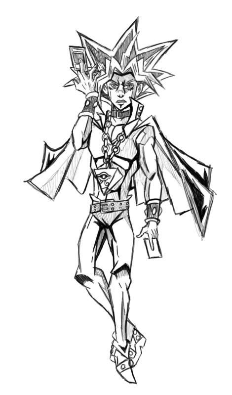 I drew Yami Yugi as a JoJo character. : r/yugioh