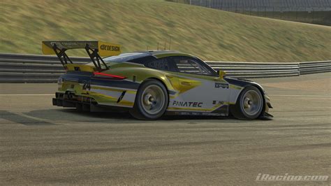 Black And Gold Fanatec Livery Porsche 911 Gt3 R By Gino Kelleners Trading Paints