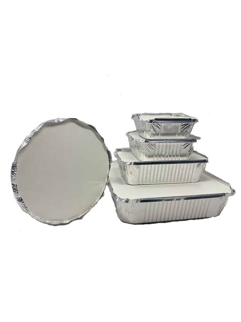 Aluminium Foil Takeaway Food Containers Lids Free Delivery