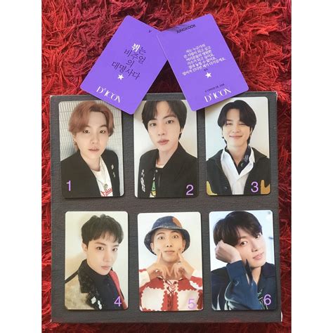 Jual Bts Dicon Photocard Custom Book Official Sharing Shopee