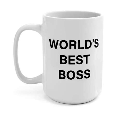 Worlds Best Boss Mug The Office Mug Dunder Mifflin 15