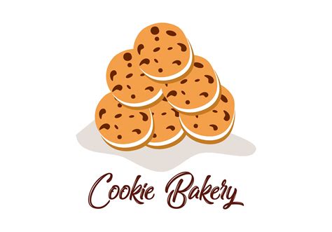 Cookie Biscuit Logo Vector Graphic By Deemka Studio · Creative Fabrica