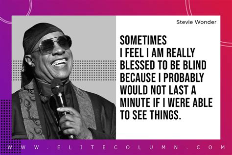 35 Stevie Wonder Quotes That Will Motivate You (2024) | EliteColumn