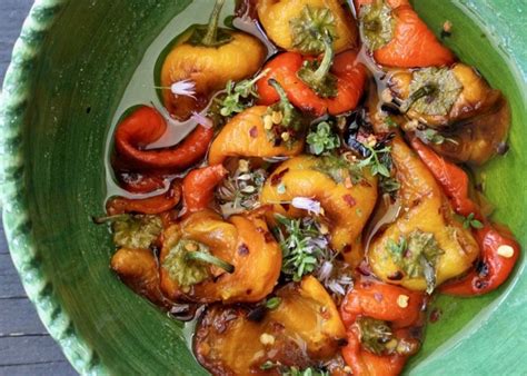 Italian Roasted Pepper Salad Recipe • CiaoFlorentina