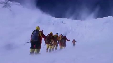 喜马拉雅天梯登山者充满无限激情，攀登雄伟喜马拉雅山腾讯视频