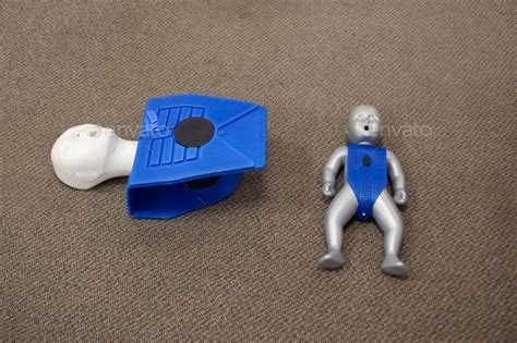 Human Toy Character For Cardiopulmonary Resuscitation Medical Training