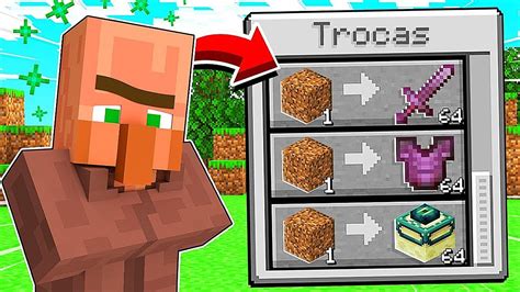 Villager Troca Os Melhores Itens Para Zerar No Minecraft Youtube