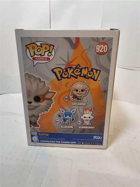 Funko Pop Vinyl Pok Mon Arcanine Ebay