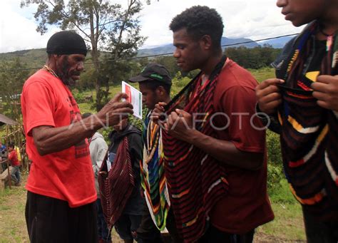 Pemilu Sistem Noken Di Kabupaten Jayawijaya Antara Foto