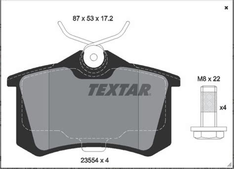 Pastilha De Freio Traseira VW Saveiro 2015 A 2023 Freio Max