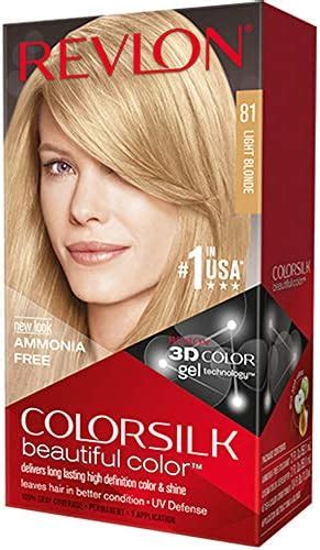 Amazon Revlon Colorsilk Haircolor Ultra Light Ash Blonde 10