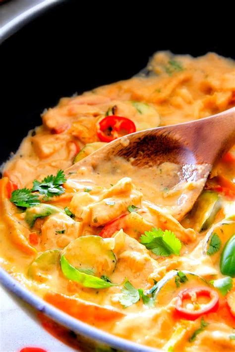 Thai Red Curry Chicken And Vegetables Carlsbad Cravings