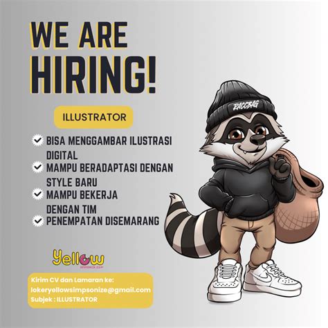 Lowongan Kerja Illustrator Di Yellowsimpsonize LokerSemar Id