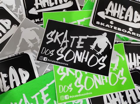 Adesivos Skate Dos Sonhos Skate Dos Sonhos