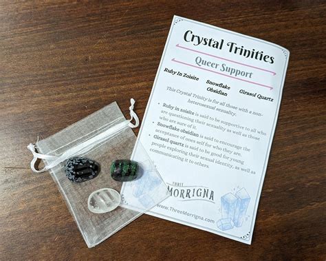 Crystal Trinities Queer Support — Three Morrigna