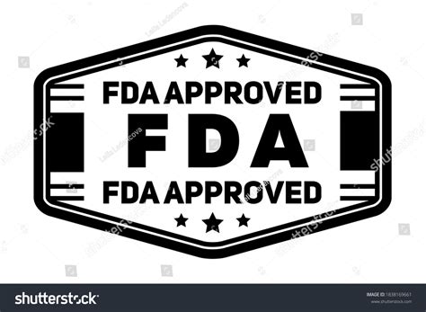 Fda Approved Stamp Text Fda Approved Stock Vector Royalty Free 1838169661 Shutterstock