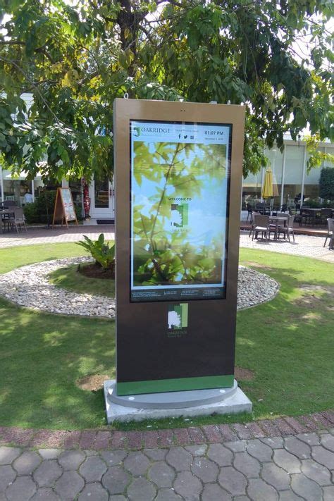 OUTDOOR INTERACTIVE DIGITAL SIGNAGE KIOSK Take your advertising screen ...