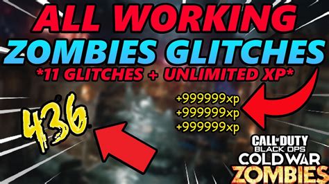 ALL WORKING ZOMBIES GLITCHES SEASON 5 COLD WAR MAUER DER TOTEN