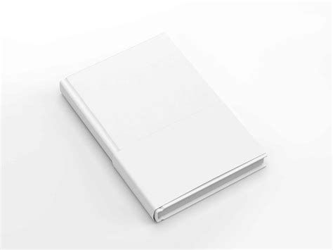 Dust Jacket Book Mockup