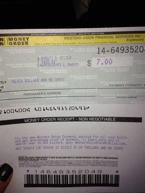 Where Is The Serial Number On A Moneygram Money Order Stub Gopatch