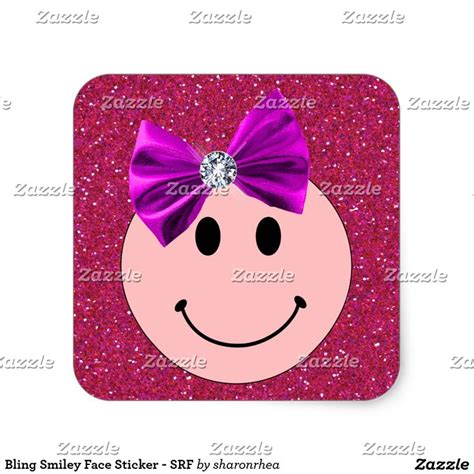 Bling Smiley Face Sticker Srf Face Stickers Smiley Smiley Face