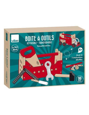 BOITE A OUTILS REVERSIBLE ATELIER VILAC