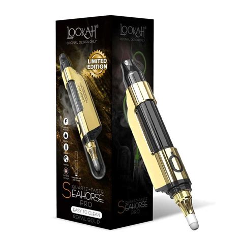 Lookah Seahorse Pro Limited Gold Edition Smoke City Sc Inc