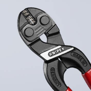 KNIPEX CoBolt® S Compact Bolt Cutters With recess in the cutting edge ...