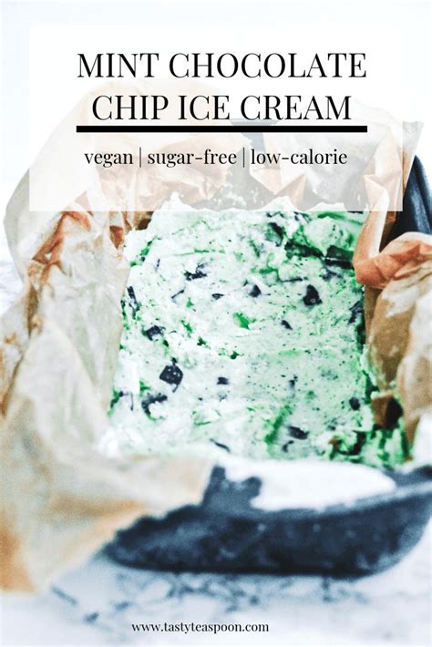 Vegan Mint Chocolate Chip Ice Cream Creamy And Delicious