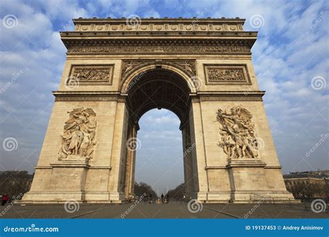 Arch Of Triumph Paris France Stock Photos Image 19137453