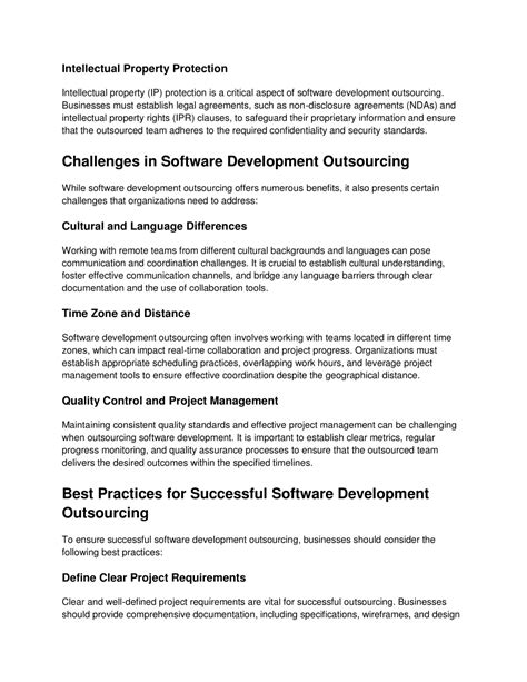 Ppt 6 What Is Software Development Outsourcing 1411 Words Done Powerpoint Presentation Id